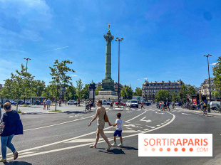 Visuel Paris Place de la Bastille, colonne de Juillet