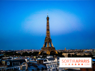 Visuel ParisTour Eiffel soir nuit