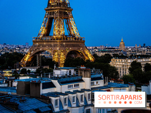 Visuel ParisTour Eiffel soir nuit