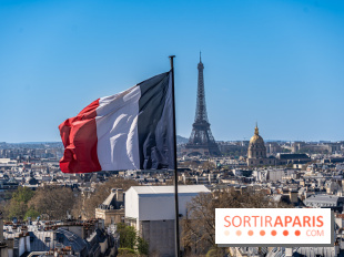 visuel Paris visuel  - France - Tour Eiffel - drapeau