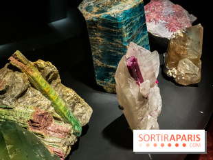 Photos Exposition Pierres Précieuses, du minéraux aux bijoux avec le Joaillier Van Cleef & Arpel vue