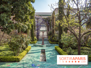 La Mosquée de Paris et son jardin en fleurs