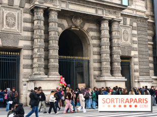 Visuel actualités - grève blocage manifestation musée du Louvre