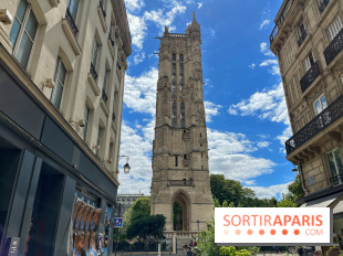 Vue Paris Tour Saint Jacques