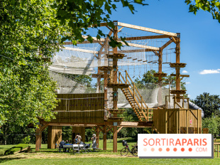 Accrocamp Créteil, les photos de l'accrobranche 