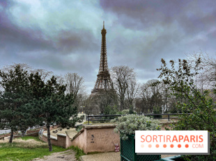 Visuels Paris - Tour Eiffel - mauvais temps - météo