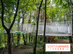 Accrocamp Poissy, le nouvel accrobranche au parc du château de Villiers