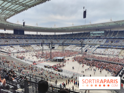 Visuels salles de spectacle et théâtres - concert Stade de France