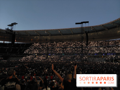Visuels salles de spectacle et théâtres - concert Stade de France - nuit