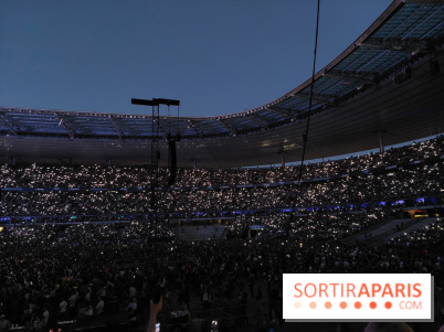 Visuels salles de spectacle et théâtres - concert Stade de France - nuit