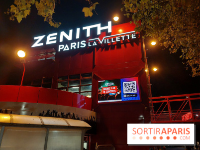 Visuels salles de spectacle et théâtres - Zénith de Paris
