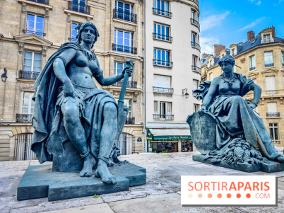 Musée d'Orsay, collection permanente  - Statue extérieur parvis musée