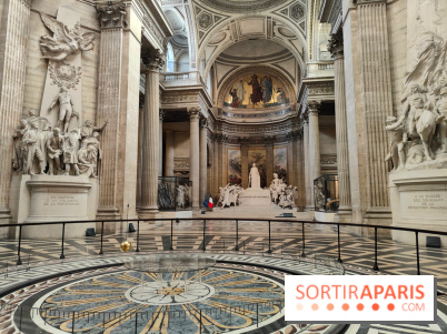 Le Panthéon à Paris - les photos intérieur - pendule Foucault