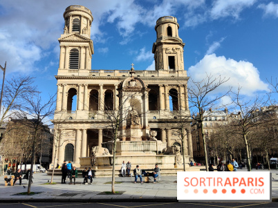 Visuel Paris 6e - place église Saint Sulpice