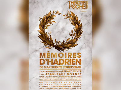 Mémoires d’Hadrien au Théâtre de Poche-Montparnasse : une plongée dans l’âme d’un empereur