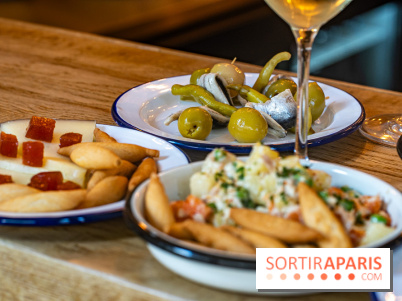 Tina restaurant - bar à Tapas Paris 6  - Guildas boqueron