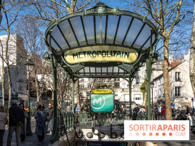 Station Abbesses - métro parisien - A7C02726