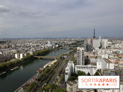 Ballon de Paris au parc André-Citroën : nos photos du vol à bord de l'aéronef - visuel Paris - vue aérienne Paris - vue toit Paris