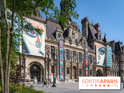 Hôtel de Ville - De Paris à Belem - Forêt Urbaine - Obey  - A7C03044