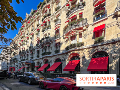 Plaza Athénée : une installation design XXL gratuite signée Uchronia exposée dans la cour du palace - IMG 1211 jpg 2
