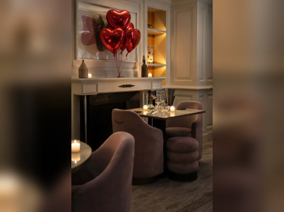 Saint-Valentin au restaurant Rivages du Sofitel Le Scribe Paris Opéra - Rivages St Valentin