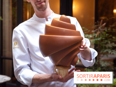 L'oeuf de Pâques du Burgundy 2026 par Léandre Vivier : le café-croissant - photos  - A7C08428