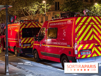 Simulation géante des pompiers de Paris sur les quais parisiens