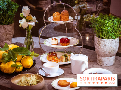 Tea time sensoriel de Matthieu Carlin à l'Hôtel de Crillon - les photos