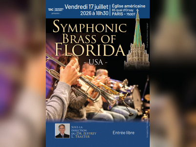 Le Symphonic Brass of Florida en concert à l'Église américaine