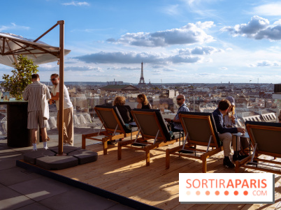Douce-heure, la terrasse en rooftop des Galeries Lafayettes - photos