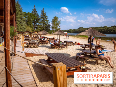 La plage et guinguette des Étangs de Hollande - photos