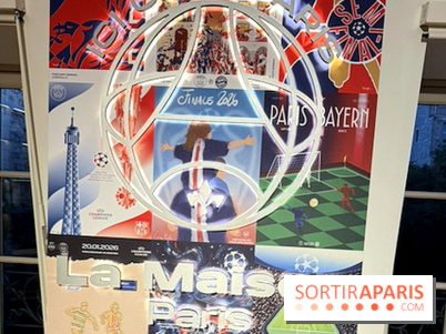 Ici C’est Paris La Maison : installation artistique du pop-up PSG