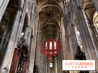 Lydie Arickx : nos photos de son installation à l'église Saint-Eustache