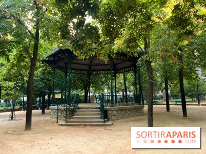Square des Epinettes, le parc caché du 17e