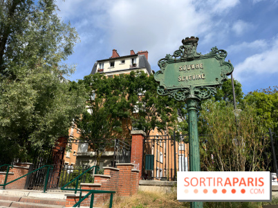 Le square Séverine, grand espace vert du 20e arrondissement