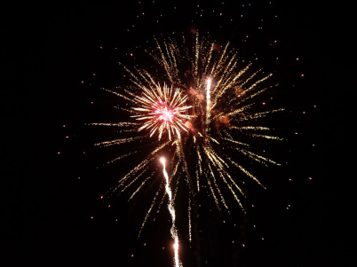 Feu d'artifice du 14 juillet 2018 à Issy-les-Moulineaux (92)