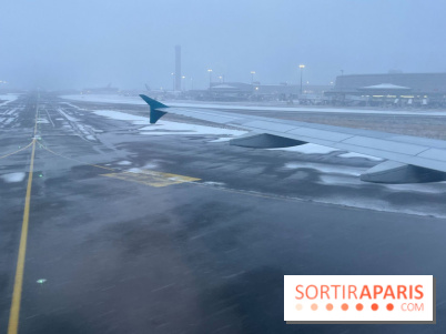 Neige à Paris : 15% des vols supprimés dans les aéroports parisiens ?