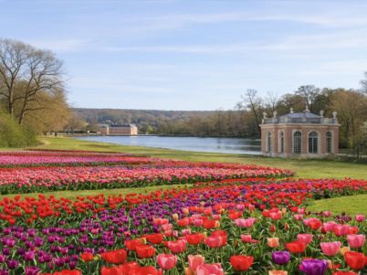 La Journée de la Tulipe au Château de Dampierre en Yvelines