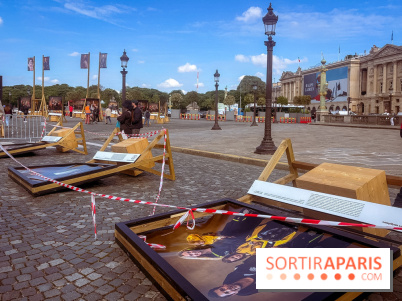 L'exposition de Yann Arthus Bertrand à la Concorde, saccagée