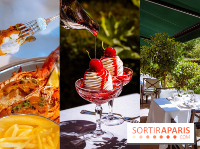 La terrasse-restaurant en jardin du Shangri-La Paris : Summer by La Bauhinia pour les beaux jours
