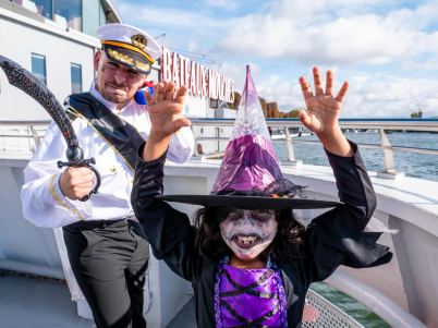 Halloween dans les Bateaux Mouches