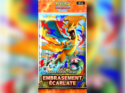 Pokémon TCG Pocket : le booster Embrasement Écarlate bientôt disponible