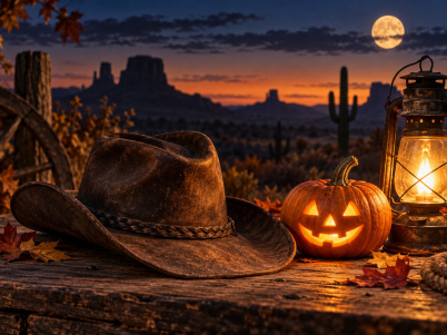 Halloween 2026 à Vauhallan : contes pour enfants et village fantôme du Far-West