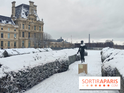 La Neige à Paris - Jardin des Tuileries