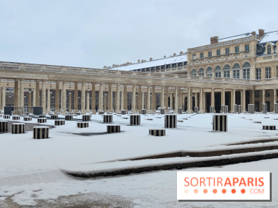 La Neige à Paris - domaine palais royal