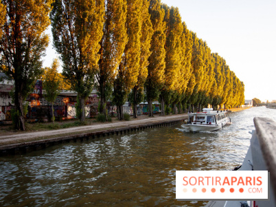 Croisière sur le canal de l'Ourcq