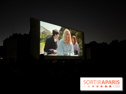 Cinéma en plein air à la Villette