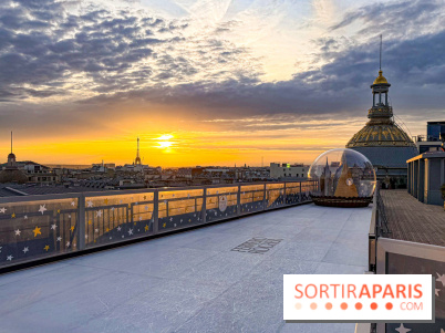 Noël 2025 au Printemps Haussmann : une patinoire gratuite au sommet du grand magasin - réservations