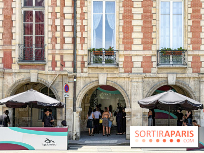 Mode, smoothies et collagène : une grande maison ouvre son pop up wellness sur la place des Vosges