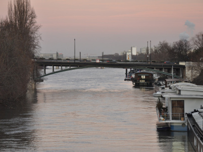 Fermeture du Pont de Levallois le 12 août